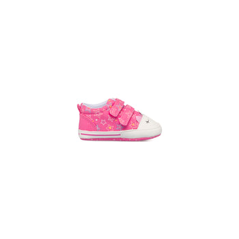 Sneakers primi passi rosa da bambina con stelline Chicco Nadette, Brand, SKU k211000033, Immagine 0